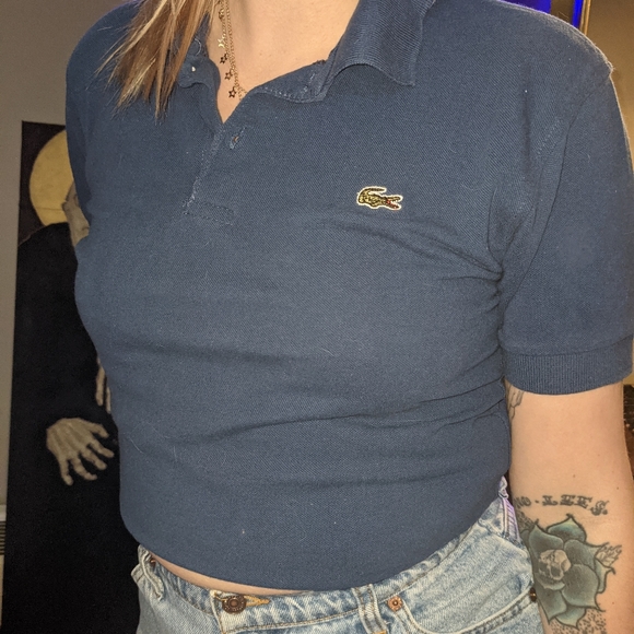 Vintage navy blue lacoste polo🐊 - Picture 2 of 4